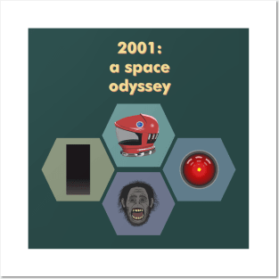 2001 space odyssey Posters and Art